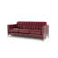 Canapé moderne en cuir capitonné Mid-Century-1076963007