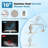 10" Filtered Shower Head,High Plessure 10-Spray Handheld,20 Stage Shower Filter,Extension Arm, 71" Hose-119691171