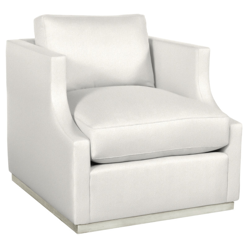 Willowbrook By Thom Filicia Cotton Swivel Armchair, Kennelly Snow, Navajo