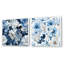 Fresnes - Ensemble de 2 collages floraux carrés-101851139-101851136