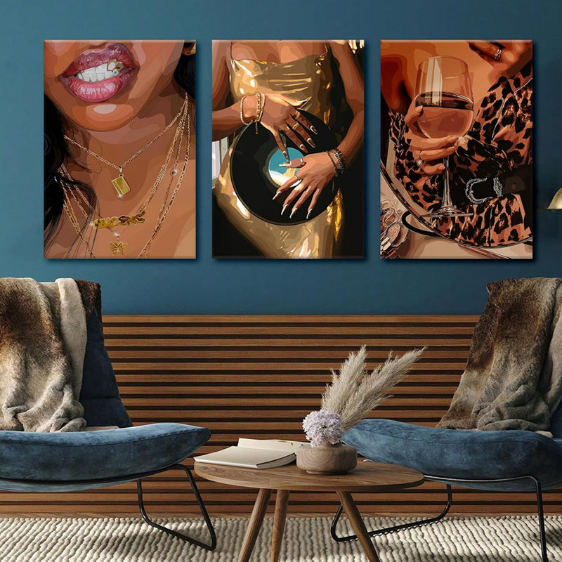 3 Piece Wrapped Canvas Print