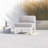 Camela Aluminum Outdoor Armless Lounge Chair , Sunbrella® Cushions Included-98127458
