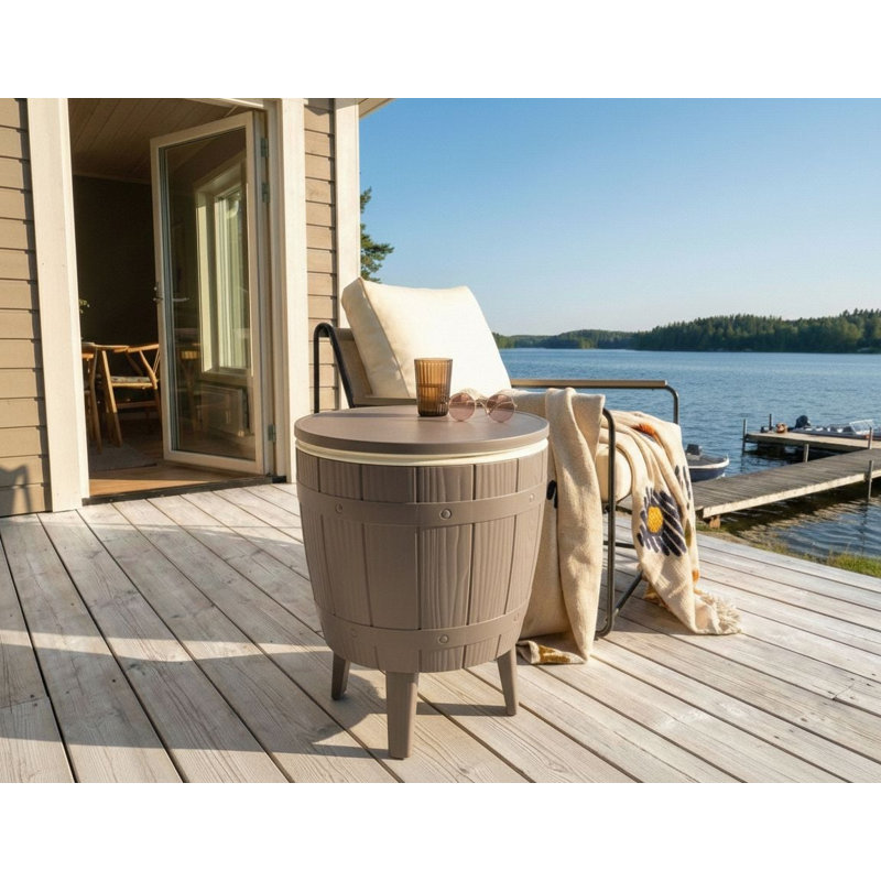 Silg Beliani 37L Pop-Up Cooler in Beige
