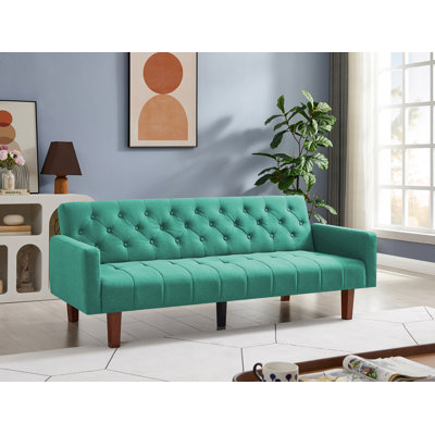 Travell Upholstered 74.41'' Sleeper Sofa