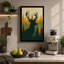 Deer in the Forest Scandinavian - Wrapped Canvas-1867052-1867030