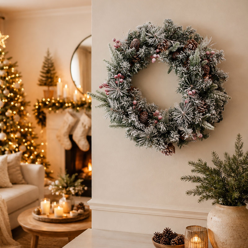 Faux 50cm Wreath