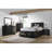 Black Eastern King Storage Bed