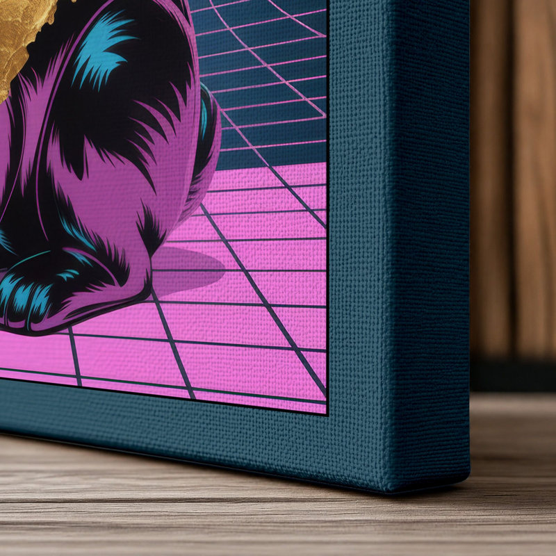 Print, 18x12 - 45.7 x 30.5 cm, Teal Border