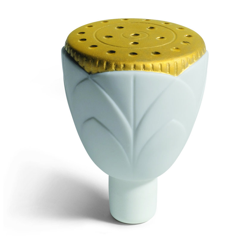 Naturo Bottle Stopper I Sculpture, Gold