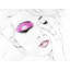 Ensemble de 4 napperons en polyester tressé maquillage rose - Décoration intérieure