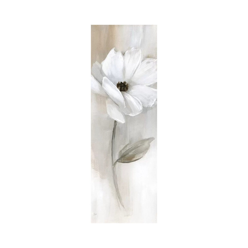 Sheer Elegance I 1 Piece Panoramic Painting on Canvas, 121.92 cm H x 40.64 cm W x 1.91 cm D, Wrapped Canvas