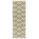 Arneshia Geometric Green/Bone Area Indoor/Outdoor Area Rug