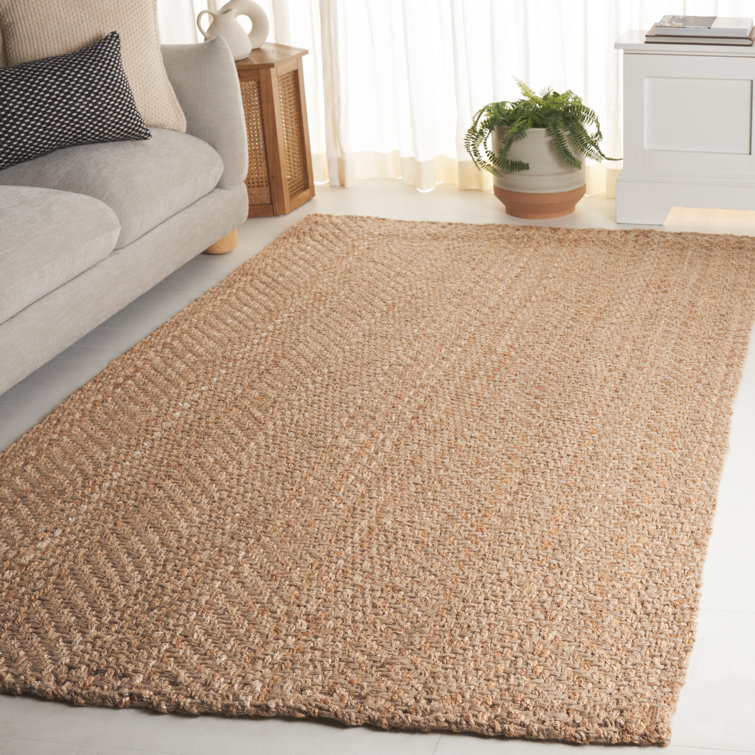 Gare Hand-Woven Flatweave Jute Natural Area Rug