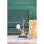 Porte-bougie en aluminium avec support en marbre, 8 x 5 x 15 po-395200372