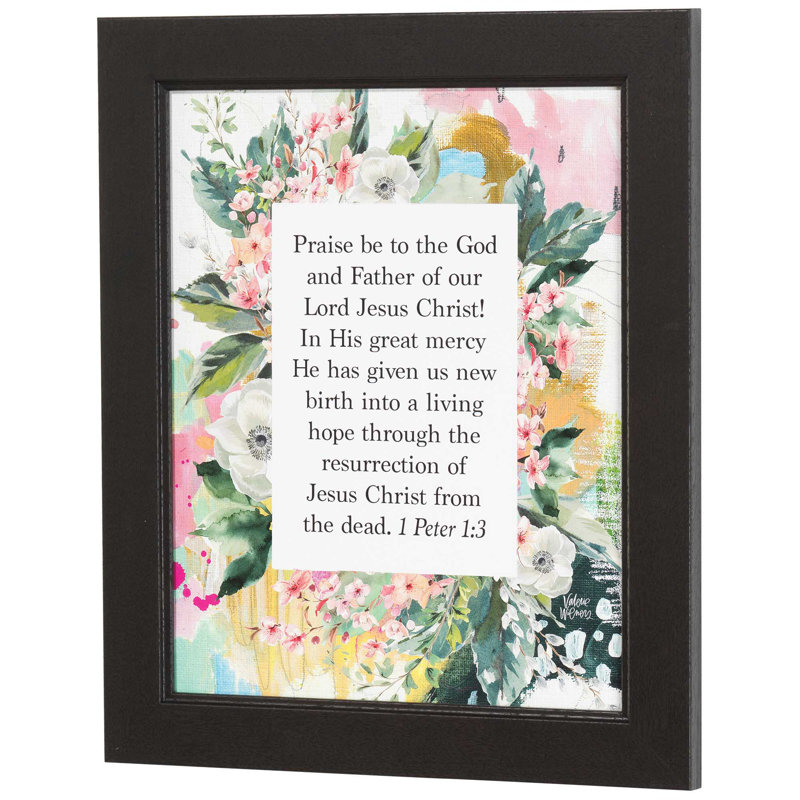 Picture Frame Print on Wood