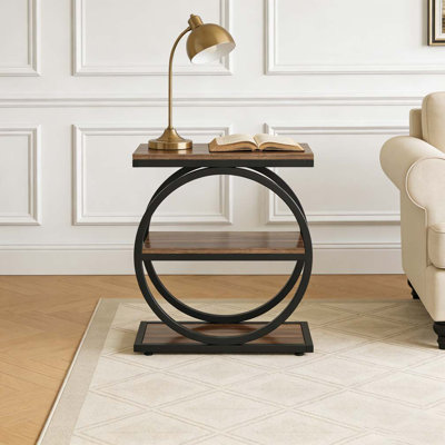 Table d'appoint à 3 niveaux pour canapé