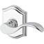 Curve Keyed Door Lever with Traditional Arch Rose-22034255-59711837-22034253