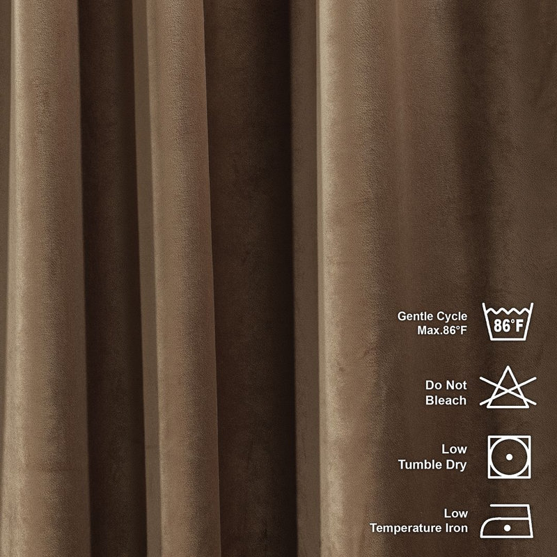 Luxury Matte Velvet Tablecloth, 20 Pale Taupe, 104" L x 52" W