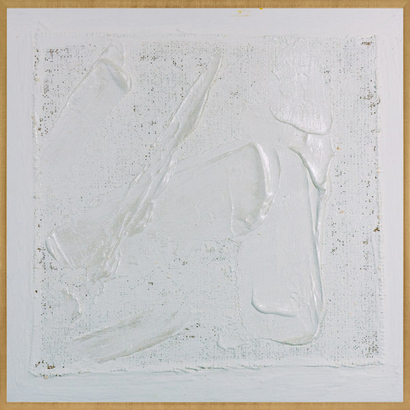 Jack - peinture sur toile, Cadre doré caramel