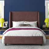 Margaux Upholstered Wingback Bed