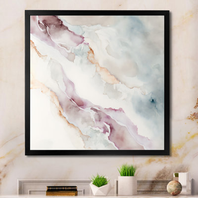 «Sudden Solitude In Elevated Blush IV», reproduction sur toile