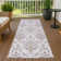Machine Washable Indoor/Outdoor Bingel ACN2325 Damask Rug