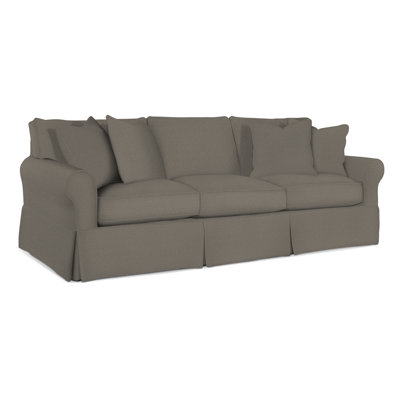 Bedford 98 " Slipcovered Cotton and Cotton Blend Sofa
