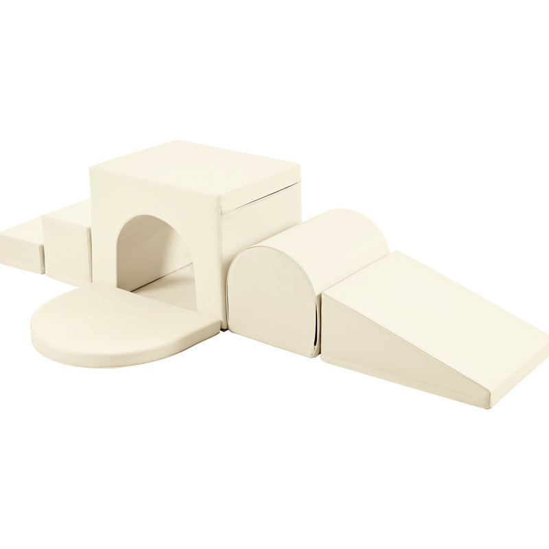 Soft ramper et grimper pour les enfants de 0 à 12 mois: mousse 7 en 1, développe les mois de motricité: équipement de rampe d'escalade, créativité