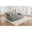 Canapé-lit modulaire convertible en L de 109,1 po avec canapé-lit et canapé-lit en U-262097272