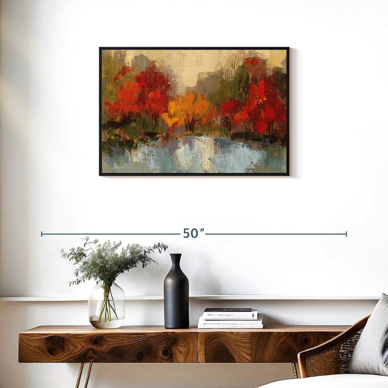 Avery Fall Riverside I, 21" H x 31" W