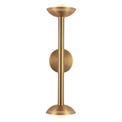 2 - Light Dimmable LED Bath Sconce