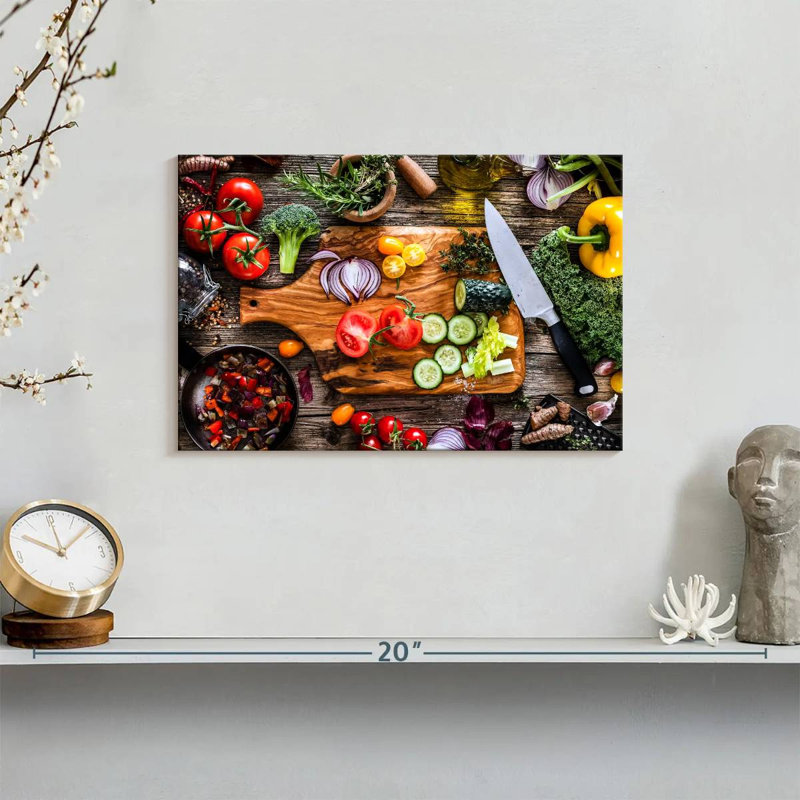 Yarlin Vegetable Fresh Ingredients, 8" H x 12" W