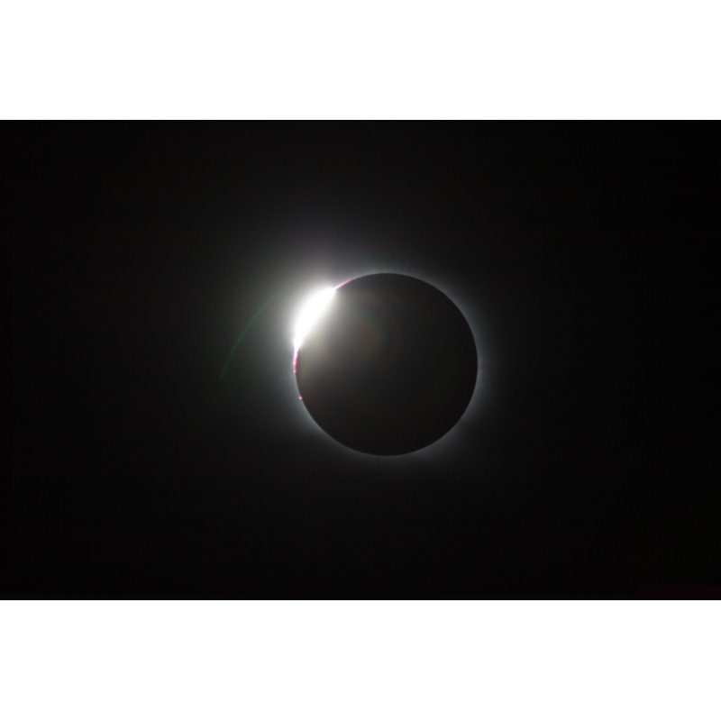 Total Solar Eclipse by SeppFriedhuber - Wrapped Canvas Print, 51cm H x 76cm W x 3.8cm D