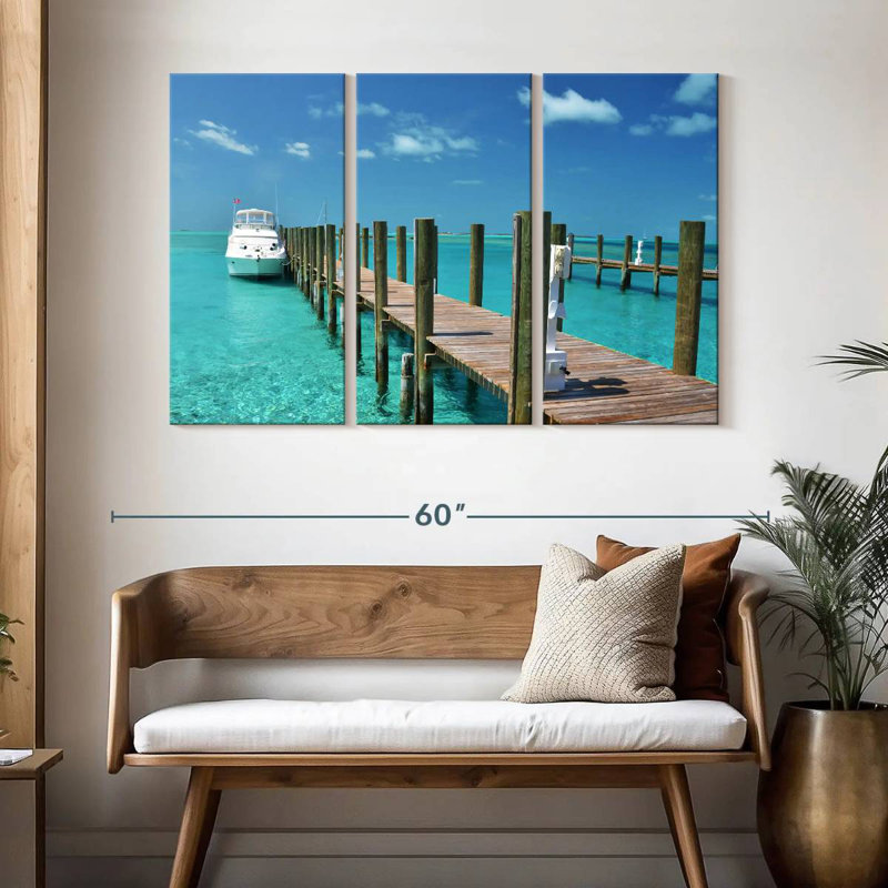 Quai Aletra Staniel Cay, H 32 po x l 50 po