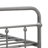 Garland Twin Bed Frame with 6 Metal Legs - Deluxe Bed Frame in Powder Coating Silver Color-1328744691