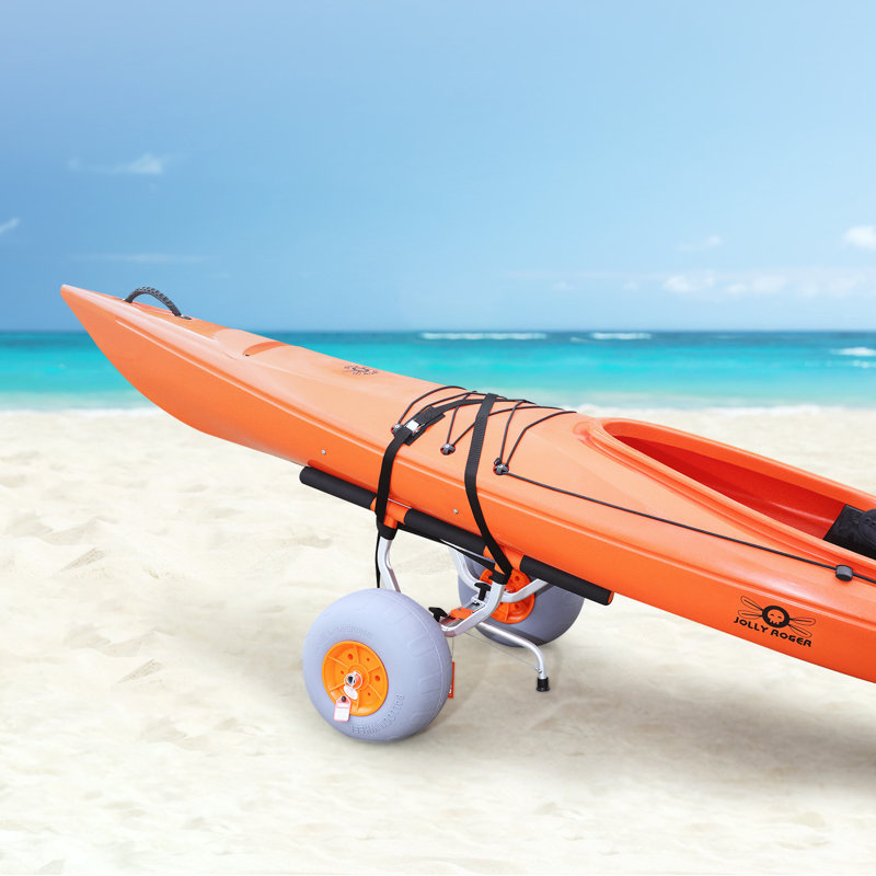 Chariot de kayak en alliage d'aluminium