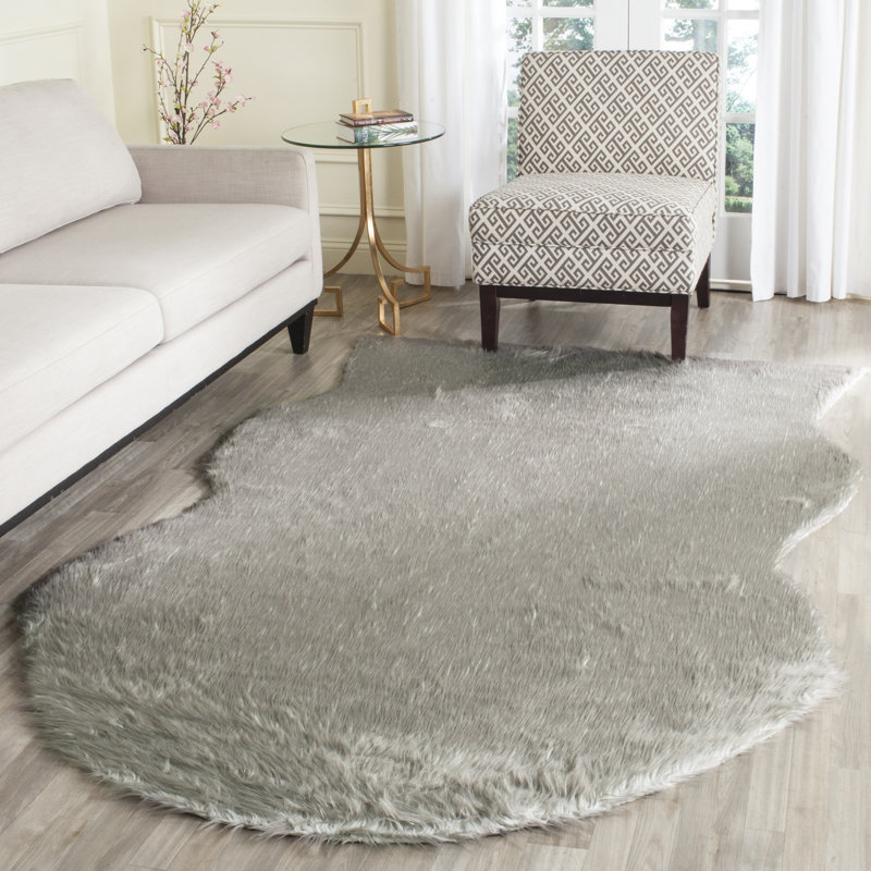 Tapis gris foncé Brennan, Rectangle 8 pi x 10 pi