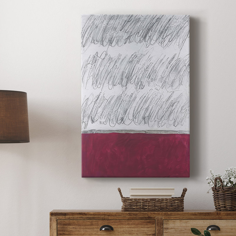 Chroma Tract I -Gallery Wraraped Cavas, H 48 po x l 32 po