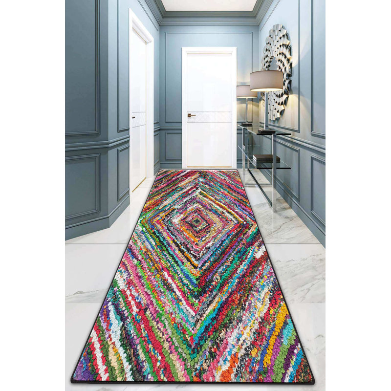 Premium Hall Carpet, 100% Polyester, 59 x 118 Inches | 10 mm Pile Height, Antibacterial, Non-Slip Base | Machine Washable, Easy Care | Ideal for Entryways & Living Spaces, Soft & Durable Design