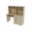 Home Office Computer Desk with 3 Large Drawers & Hutch-1542273304