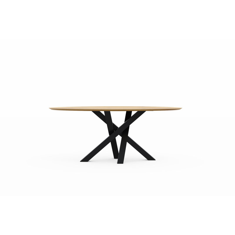 Balmore Metal Base Dining Table