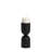 9" Black Metal Tabletop Pillar Candle Holder