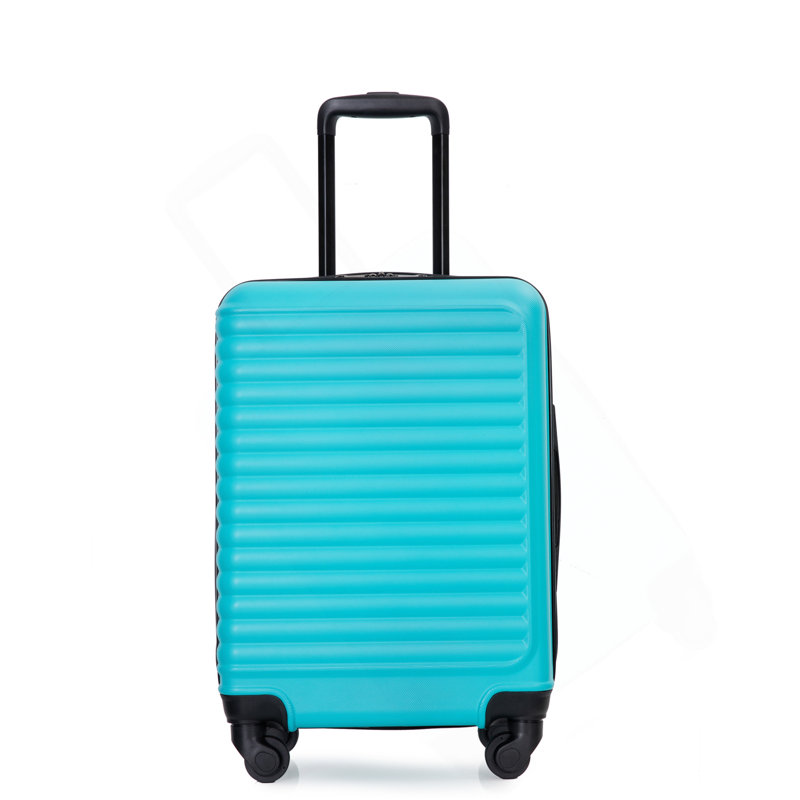 Valise légère 20 ", roulettes, turquoise