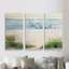 "Home is where the Beach is-3", ensemble de 3 reproductions d’art sur toile tendue-969179482