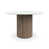 White Marble/Walnut selected