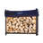 60'' W Metal Log Rack