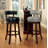 Emest Swivel Upholstered Counter Stool-48291246-32218651