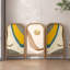 Minimalist Solid Wood Abstract Art Screen