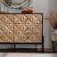 Buffet 6 tiroirs, motif géométrique - Standard