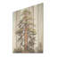 «Redwoods Rise Solitude Landscape I - Tree Redwood», art mural sur bois de pin naturel-208542838